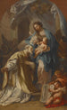 La Vierge apparaissant à Saint Philippe Néri - Sebastiano Conca — artwork view
