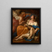 Agar e Ismaël salvati dall'angelo - Sebastiano Ricci — quadro incorniciato alla parete