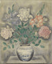 Stillleben mit Rosen in einem Delft-Glas - Sei Koyanagi — Ansicht des Kunstwerks