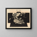 Yachigusa v 6 Pl 15 - Seiko Ueno — framed artwork on a wall