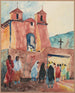 Kirche Rancho de Taos - Selden Connor Gile — Ansicht des Kunstwerks