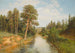 Sommerliches Waldstück - Semyon Fedorovich Fedorov — Ansicht des Kunstwerks