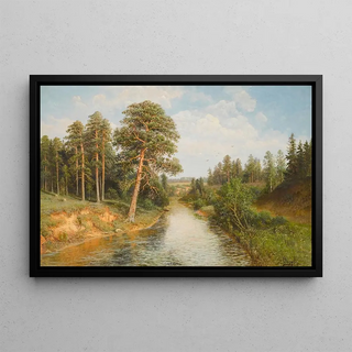 Semyon Fedorovich Fedorov - Summer Woodland Scene.webp