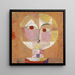 Senecio Bientôt Vieilli - Paul Klee — quadro incorniciato alla parete