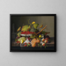 Un'abbondanza di frutta - Severin Roesen — quadro incorniciato alla parete
