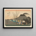 Masterpieces selected from the Ukiyo-e school Pl21 - Shinichi Tajima — framed artwork on a wall