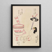 Unai no tomo Pl 024 - Shimizu Seifu — framed artwork on a wall