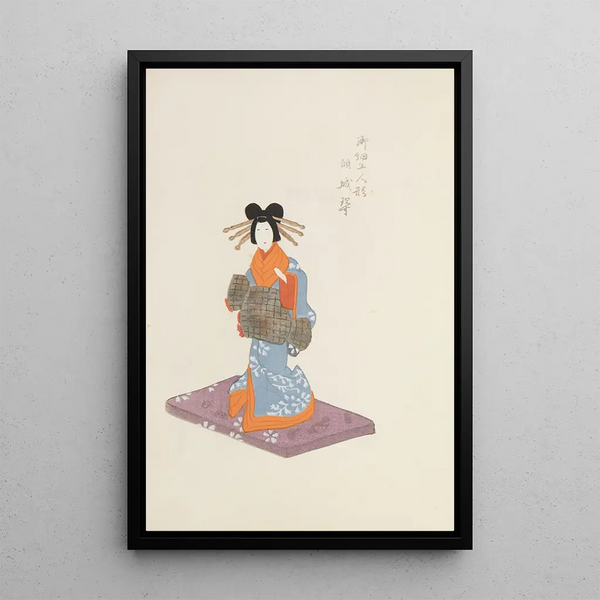 Unai no tomo Pl 238 - Shimizu Seifu — gerahmtes Bild an der Wand