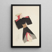 Unai no tomo Pl 259 - Shimizu Seifu — framed artwork on a wall