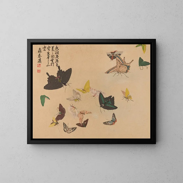Chuka senzen PL12 - Shunkei Mori — quadro incorniciato alla parete