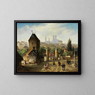 Sigmund Eggert - Ansicht von Mnchen.webp