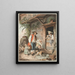 Der gute Vater - Sigmund Freudenberger — gerahmtes Bild an der Wand