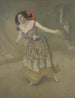 Portrait of Spanish dancer E - Sigmund Walter Hampel — artwork view