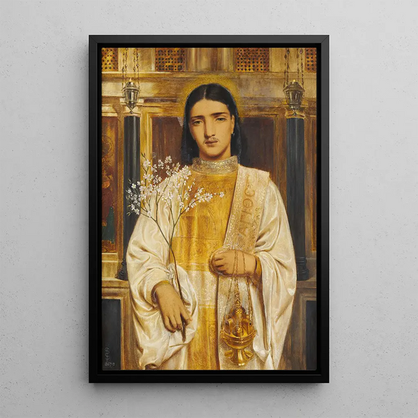 Simeon Solomon - A Saint of the Eastern Church.webp