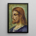 Tête du Christ - Simeon Solomon — quadro incorniciato alla parete