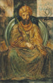 Le roi Salomon rendant la justice - Simeon Solomon — vista dell’opera