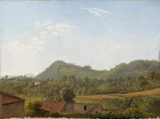 Vista vicino a Napoli - Simon Denis — vista dell’opera