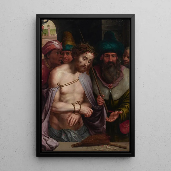 Ecce Homo - Simon Pereyns — gerahmtes Bild an der Wand
