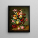 Das Bouquet - Simon Saint-Jean — gerahmtes Bild an der Wand