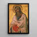 Saint Andrew Painting - Simone Martini — framed artwork on a wall