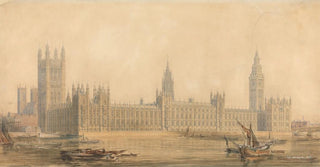 Sir Charles Barry - Perspective View the New Houses of Parliament.webp