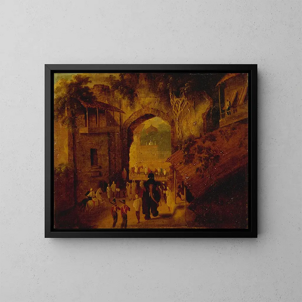 Porte Est de Patna - Sir Charles D'Oyly — quadro incorniciato alla parete