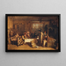 Saisie pour loyer - Sir David Wilkie — framed artwork on a wall
