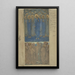 Ascension des Christus - Sir Edward Coley Burne-Jones — gerahmtes Bild an der Wand
