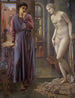 Pygmalion et l’image, La main s’abstient - Sir Edward Coley Burne - Jones — Ansicht des Kunstwerks