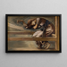 Die Serie Die Rose Eglantine, Studie für Die Hof des Gartens V - Sir Edward Coley Burne-Jones — gerahmtes Bild an der Wand