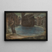 Die Sirenen - Sir Edward Coley Burne-Jones — gerahmtes Bild an der Wand