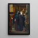 Der Zauberer - Sir Edward Coley Burne-Jones — gerahmtes Bild an der Wand