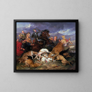 Sir Edwin Henry Landseer - The Hunting Of Chevy Chase.webp