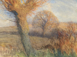 Sir George Clausen - Winter evening.webp