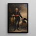 Portrait of Charles Lord Bruce - Sir Godfrey Kneller — framed artwork on a wall