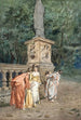 Cache-cache dans un parc de château anglais - Sir Hubert von Herkomer — vista dell’opera