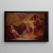 Elgiva catturata su ordine dell'arcivescovo Odo - Sir John Everett Millais — quadro incorniciato alla parete