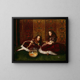 Sir John Everett Millais - Leisure Hours.webp