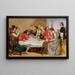 Lorenzo und Isabella - Sir John Everett Millais — gerahmtes Bild an der Wand