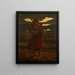 Die Parabel des Unkrauts - Sir John Everett Millais — gerahmtes Bild an der Wand