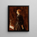 Ja oder nein - Sir John Everett Millais — gerahmtes Bild an der Wand