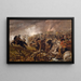 Preparazione per il carico - Sir John Gilbert — quadro incorniciato alla parete