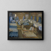 Krippe von Lady Henry in Woolwich - Sir John Lavery — gerahmtes Bild an der Wand