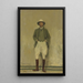 Portrait von Walter B. Harris - Sir John Lavery — gerahmtes Bild an der Wand