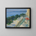 Die Terrasse in Cap d'Ail - Sir John Lavery — gerahmtes Bild an der Wand