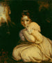 Felina painting with a kitten - Sir Joshua Reynolds — artwork view