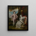 George Capel, Viscount of Malden (1757-1839) and Lady Elizabeth Capel (1755-1834) - Sir Joshua Reynolds — framed artwork on a wall