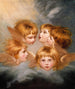 Têtes d'anges Miss Frances Gordon - Sir Joshua Reynolds — vista dell’opera