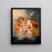 Têtes d'anges Miss Frances Gordon - Sir Joshua Reynolds — quadro incorniciato alla parete