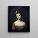 Mademoiselle Morris - Sir Joshua Reynolds — quadro incorniciato alla parete